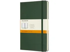 Notitieboek Moleskine large 130x210mm lijn hard cover myrtle green