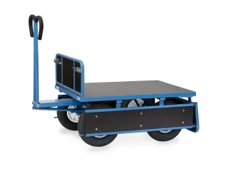 Handtrekwagen 6454P 750kg 1140x740mm hout polyurethaan wielen - 4