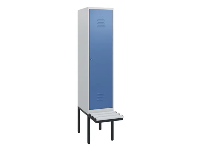 locker met bank,HxBxD 1950x400x815mm,1vak,vak B 400mm,cil.-slot
