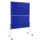 ECONOMY inklapbaar workshopbord blauw 120x150cm vilt