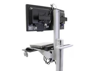 Computertrolley Neo-Flex Dual Wideview Workspace - 3