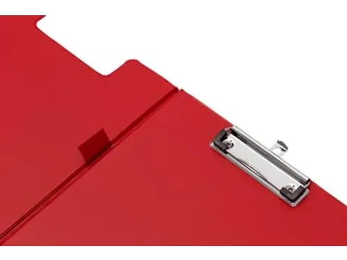 Klemmap Opvouwbaar PVC A4 Rood