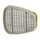 3M 6075 gasfilter merkspecifieke bajonetaansluiting, per set 2 stuks