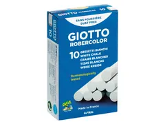 Schoolbordkrijt Giotto doos à 10 stuks wit