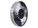 Wandklok NeXtime Marble Duo 48cm zilver metaal