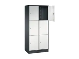 grootvolume-lockersysteem,RAL 7021/RAL 7035,HxBxD 1950x820x500mm