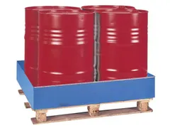 Palletopzetbak 4x 200l Opvangvol. 210l Staal 210x 1220x 1220mm