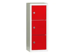 lockerkast,HxBxD 598x225x200mm,cil.-slot,sokkel,RAL7035,front RAL3000