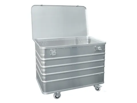 Bakwagens Aluminium Deksel 200kg Hxlxb 770x990x580mm 322l