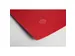 Onderlegger PU 35x60cm zwart/rood