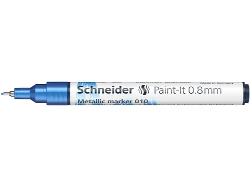 Metallic marker Schneider Paint-It 010 0.8mm blauw metallic