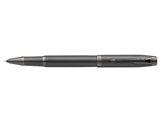 Rollerpen Parker IM Monochrome Gun Metal Fijn Zwarte inkt - 2