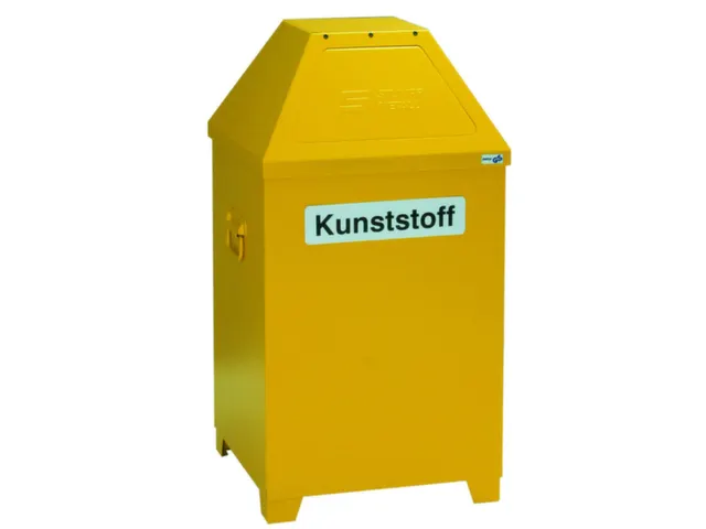 conteneur de tri sélectif auto-effaçable 1x95l HxlxP 870x450x450mm