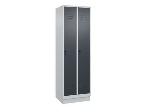 wasgoedverdeelkast,HxBxD 1950x600x500mm,vak B 300mm,draaigrendel