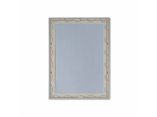 Kliklijst Scritto A4 Rechte Hoeken 25mm Zilver Aluminium / Kunststof