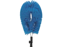 Hygiene 5371-3 buizenborstel blauw zachte vezels verstelbaar 530mm