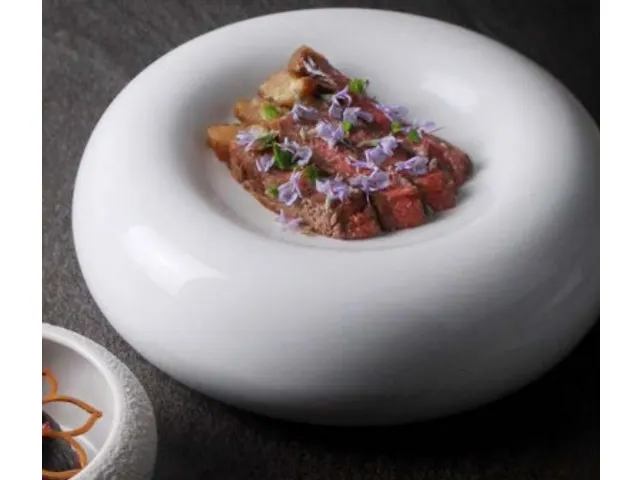 Q Basic Donut bord hoog 22X7,1cm Doos 12 stuks