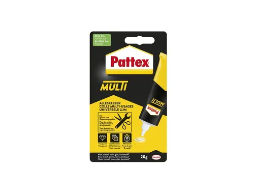 Alleslijm Pattex Multi tube 20 gram op blister