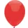 Ballonnen uni rood Ø30cm