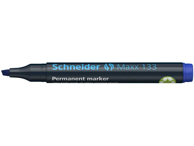 Viltstift Schneider Maxx 133 schuin 1-4mm blauw