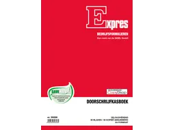 Expres kasboek A4 Nederlandstalig dupli 50 x 2 vel