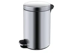 RVS pedaalemmer,5l,HxØ 280x210mm,binnenbak kunststof,romp mat