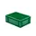 Euronorm-stapelbak 13l 145x400x300mm Wanden/bodem Gesloten Groen