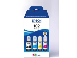 102 EcoTank 4-kleuren multipack (337 ml) 6000-7500 Pagina's