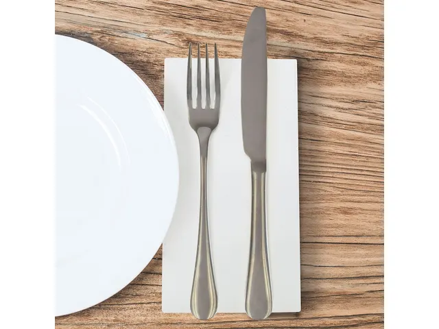 Serviette de table Tork 509420 Textured 2 ép Pli-1/8 39x39cm Blanc