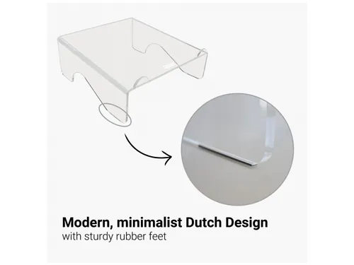 Acryl Laptopstandaard Transparant voor Laptops tot 17 Inch