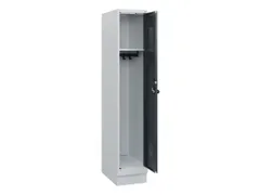 schoollocker,HxBxD 1630x300x500mm,1vak,vak B 300mm,draaigrendel,sokkel