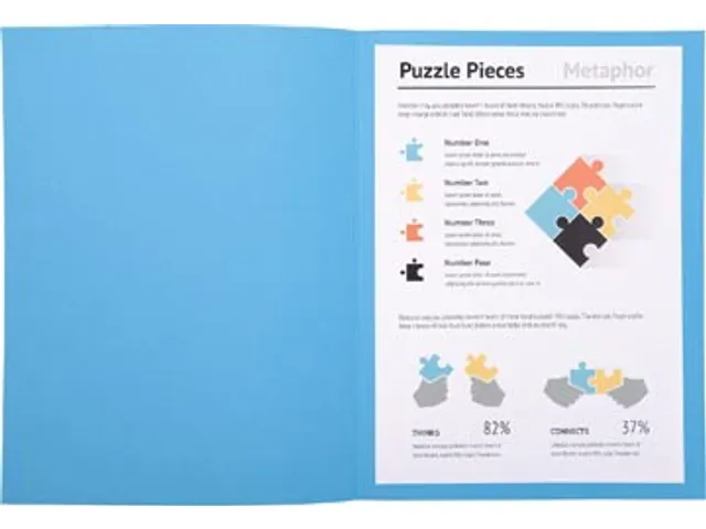 Dossiermappen Jura A4 Donkerblauw