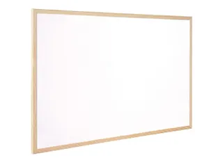 Q-connect Whiteboard houten frame 90x120cm Melamine niet-magnetisch - 2