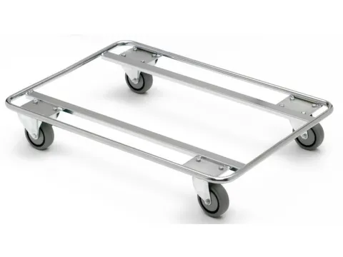 onderwagen voor kratten,draagverm. 400kg,laadvl. LxB 600x400mm