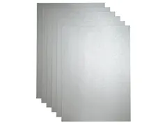 Kopieerpapier Papicolor A4 300gr 3 vel metallic zilver