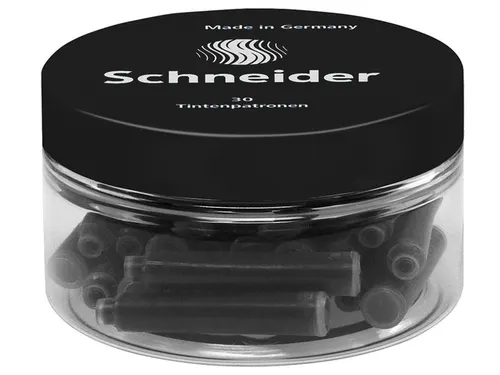 Inktpatronen Schneider container à 30 stuks zwart