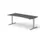 Elektrisch ihv bureau,HxBxD 650-1310x2000x900/800mm,blad donkergrijs
