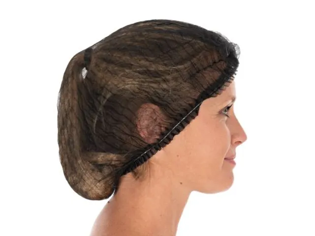 Franz Mensch Hygonorm 12100 Clip cap Haarnetje 50cm Zwart 1000 stuks