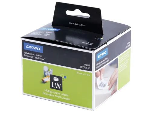 Etiket Dymo 11354 Labelprint 57x32mm verwijderbaar S0722540