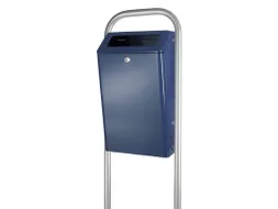Buitenafvalbak 50 Liter Blauw