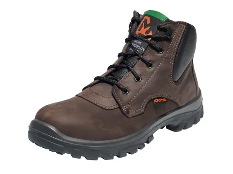 Chaussure de sécurité haute Emma Zandvoort S3 marron Pointure D-39