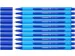 Balpen Schneider Slider Edge fijn blauw