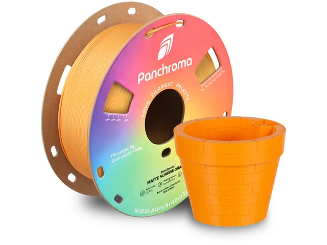 PLA Matte 1,75mm oranje 1kg Panchroma 3D Filament