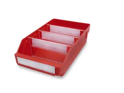 Stellingbakken Pp Hxbxd 95X180X300Mm Rood