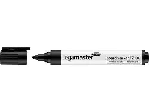 Viltstift Legamaster TZ100 Whiteboard Rond Zwart 1.5-3mm