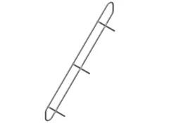 Leuning,V. Bordestrap,60° Helling,V. 11Treden