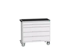 gereedschapswagen 965x1050x600mm antislip blad 5 laden RAL7035