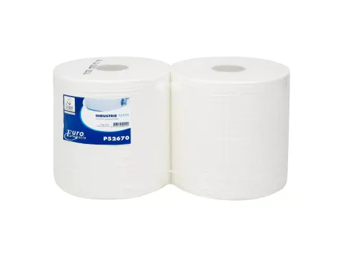 Poetspapier Euro P52670 Cellulose 1-laags 2 Rol