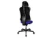 chaise de bureau pivotante,Mécan. synchrone,appui-tête