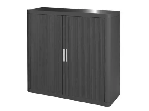 Roldeurkast HxBxD 1040x1100x415mm 2 Oh Antraciet